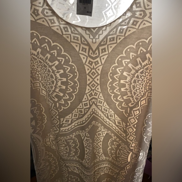 Oneworld Small Ivory Burnout Maxi Dress - Picture 3 of 10